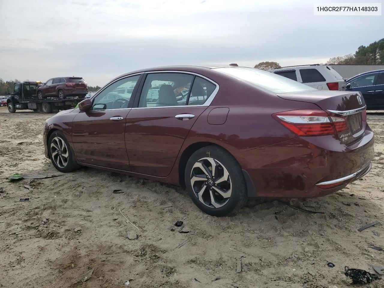 2017 Honda Accord Ex VIN: 1HGCR2F77HA148303 Lot: 81475054