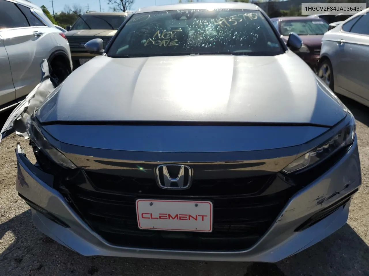 2018 Honda Accord Sport VIN: 1HGCV2F34JA036430 Lot: 49357964