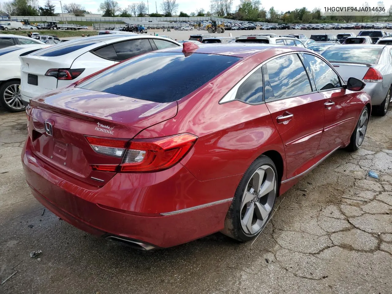 2018 Honda Accord Touring VIN: 1HGCV1F94JA014636 Lot: 49805554