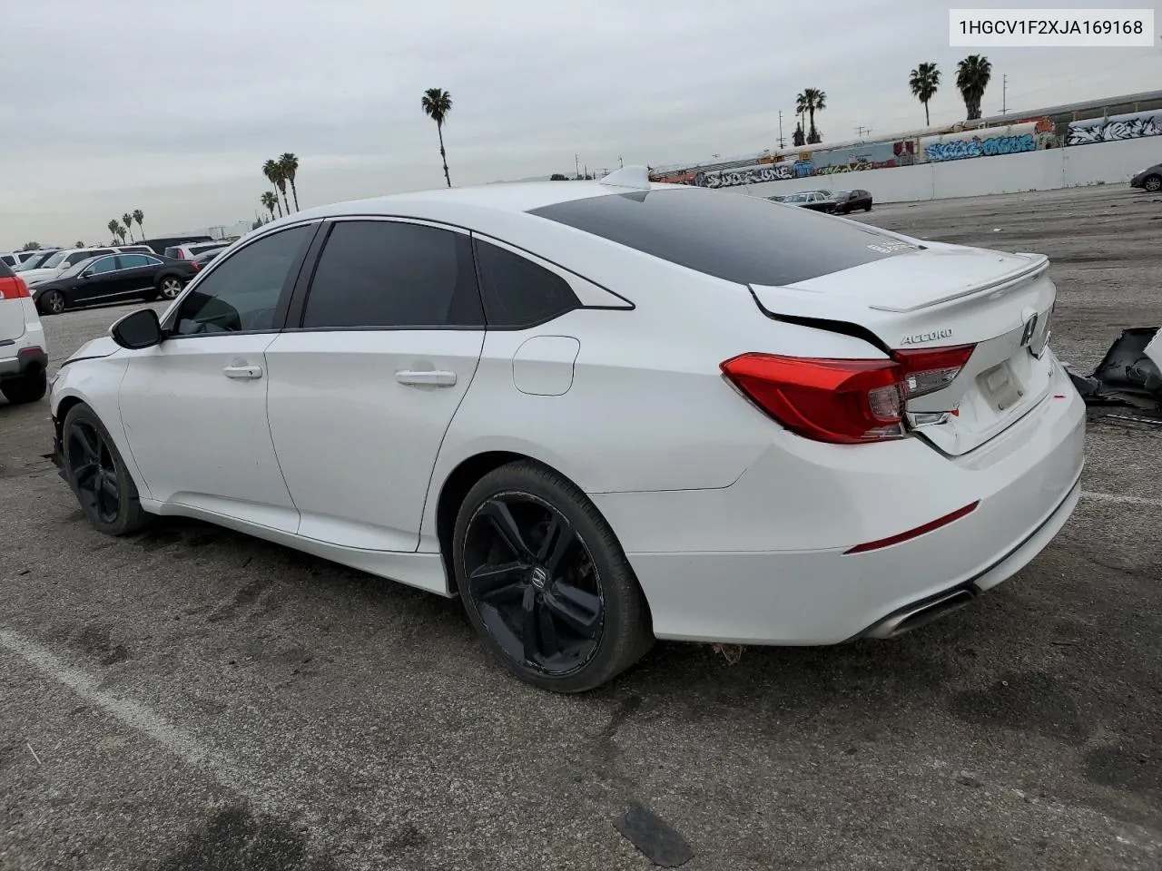 2018 Honda Accord VIN: 1HGCV1F2XJA169168 Lot: 50977864