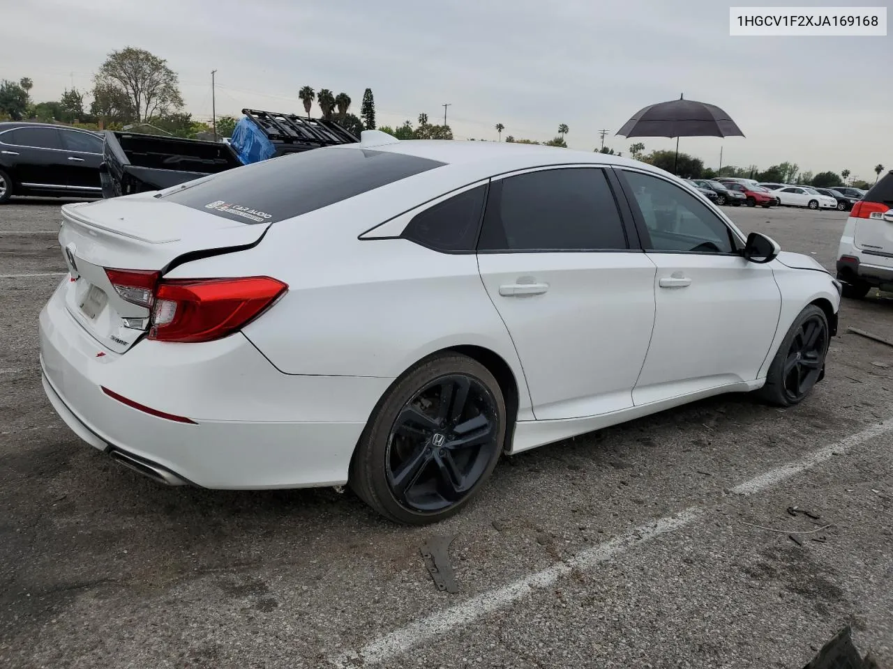 2018 Honda Accord VIN: 1HGCV1F2XJA169168 Lot: 50977864