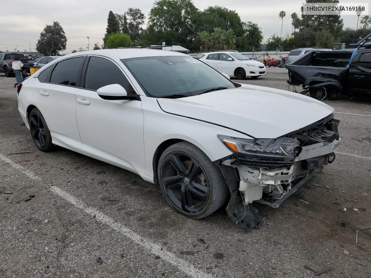 2018 Honda Accord VIN: 1HGCV1F2XJA169168 Lot: 50977864