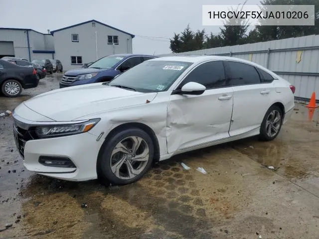 2018 Honda Accord Exl VIN: 1HGCV2F5XJA010206 Lot: 54490454