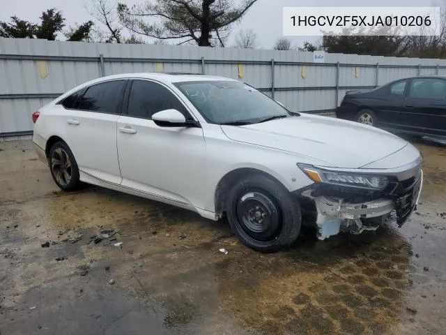 2018 Honda Accord Exl VIN: 1HGCV2F5XJA010206 Lot: 54490454