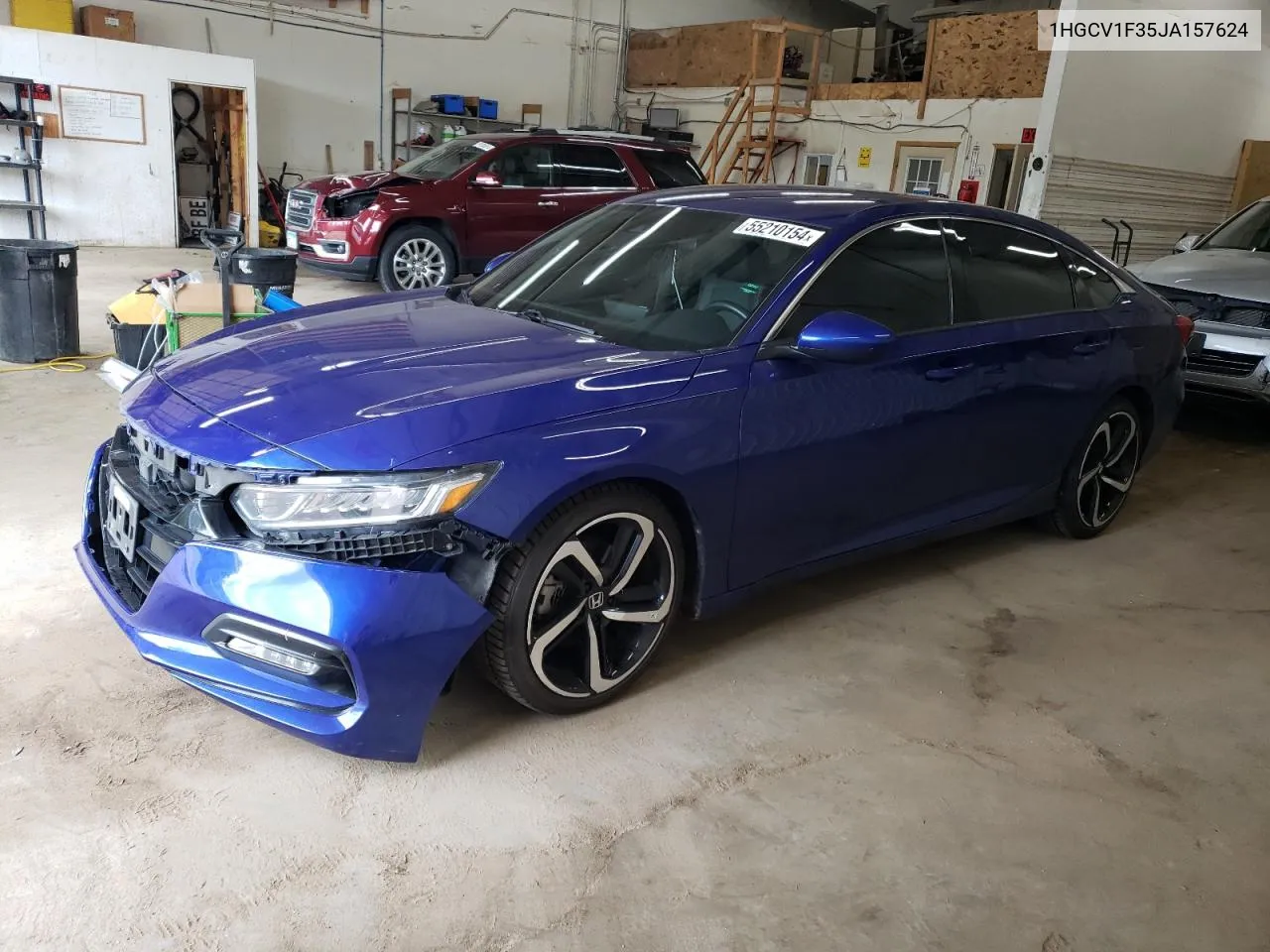 1HGCV1F35JA157624 2018 Honda Accord Sport