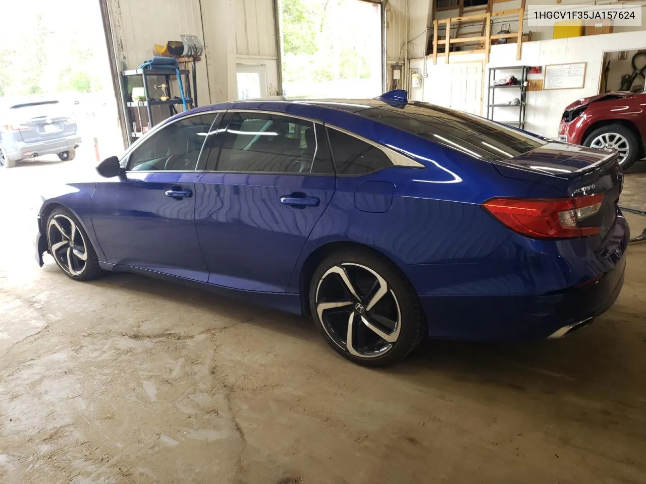 1HGCV1F35JA157624 2018 Honda Accord Sport