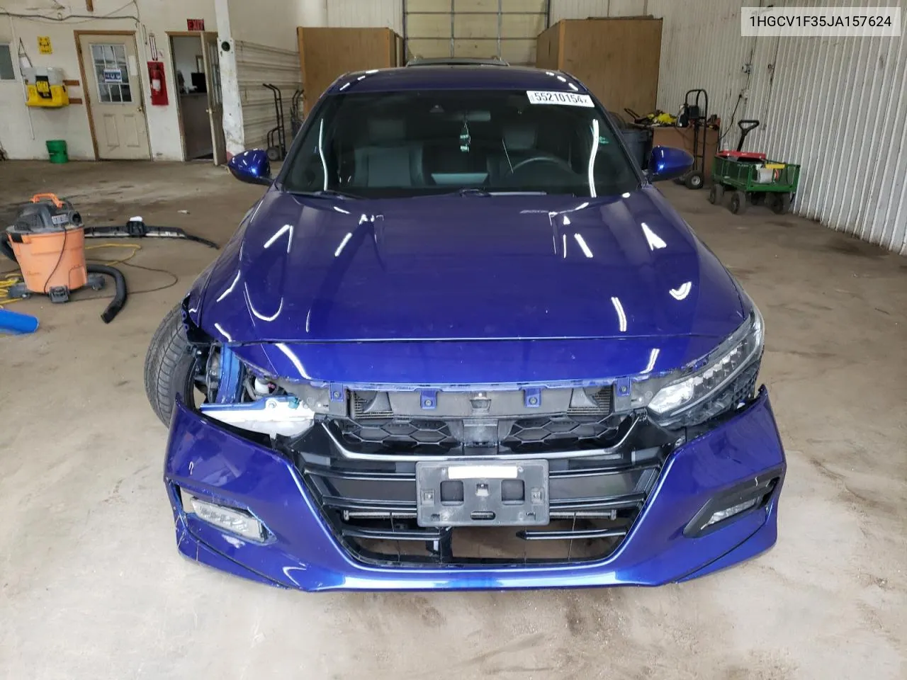 1HGCV1F35JA157624 2018 Honda Accord Sport