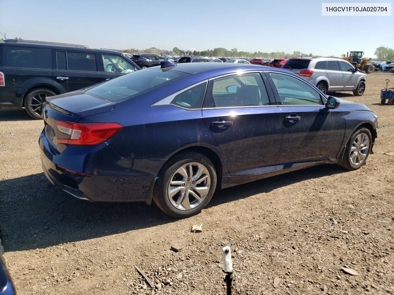 1HGCV1F10JA020704 2018 Honda Accord Lx