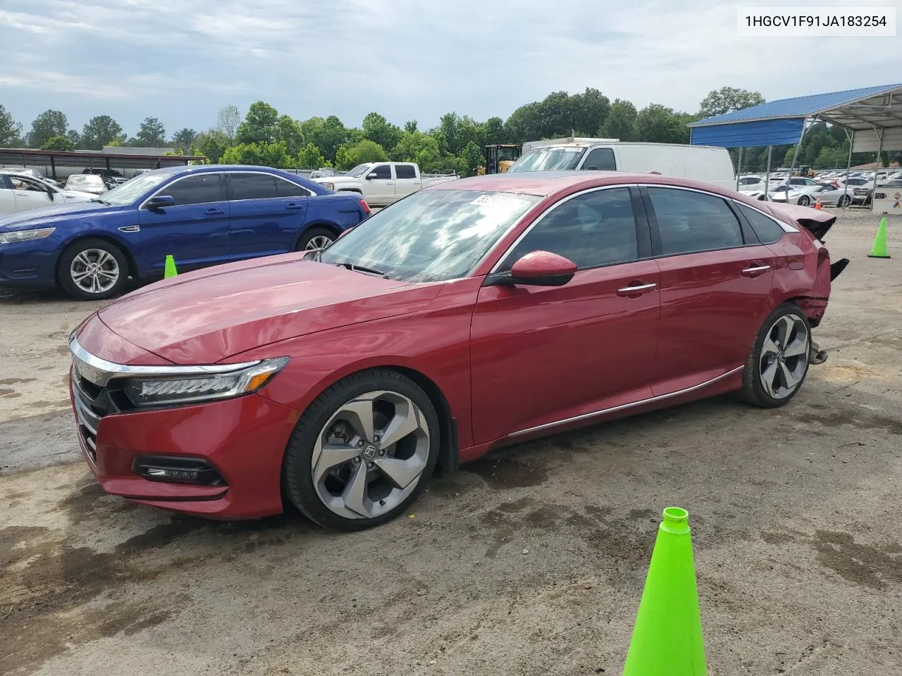 2018 Honda Accord Touring VIN: 1HGCV1F91JA183254 Lot: 55298204