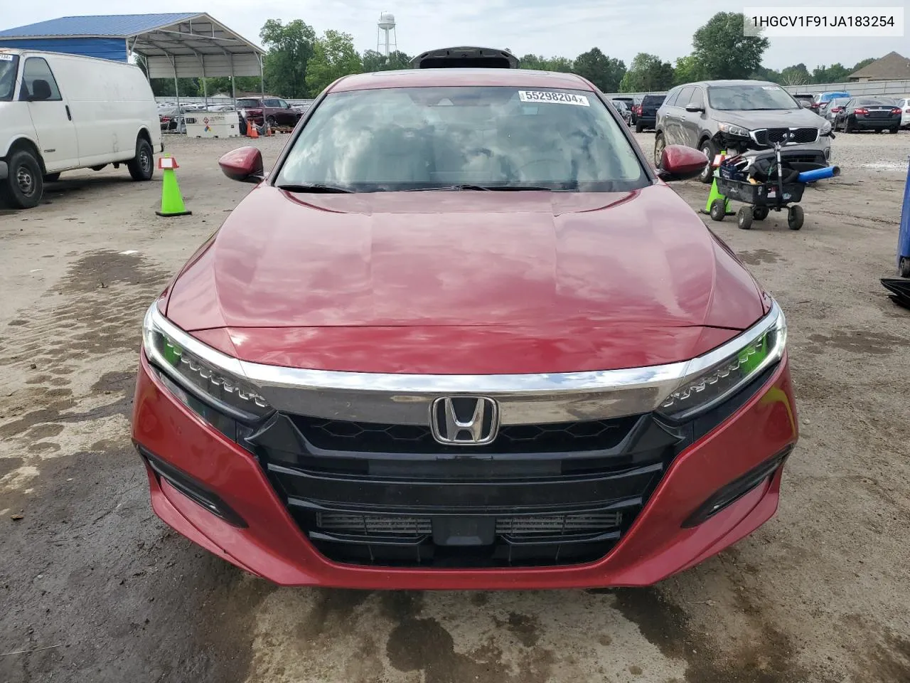 2018 Honda Accord Touring VIN: 1HGCV1F91JA183254 Lot: 55298204