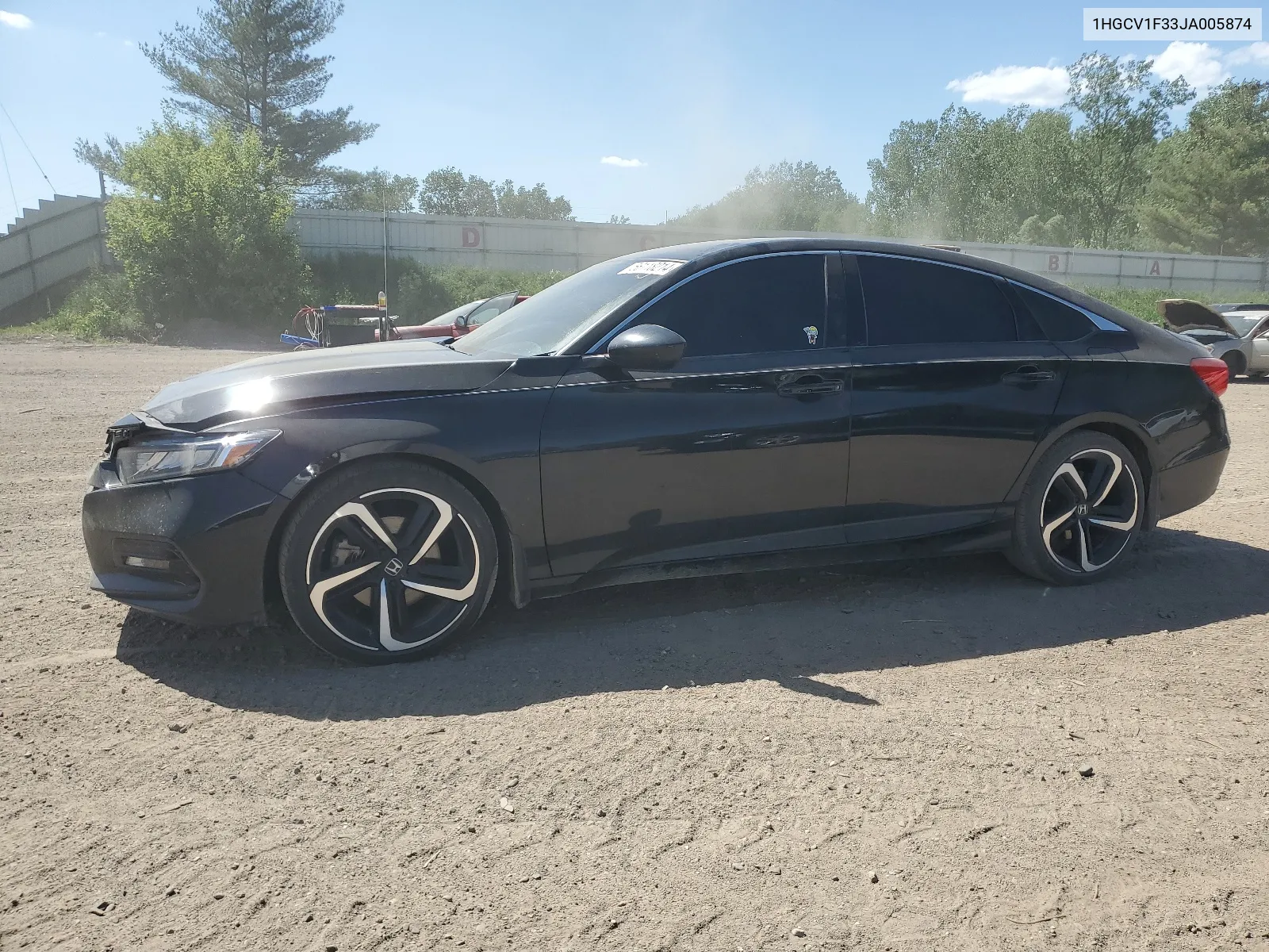 1HGCV1F33JA005874 2018 Honda Accord Sport