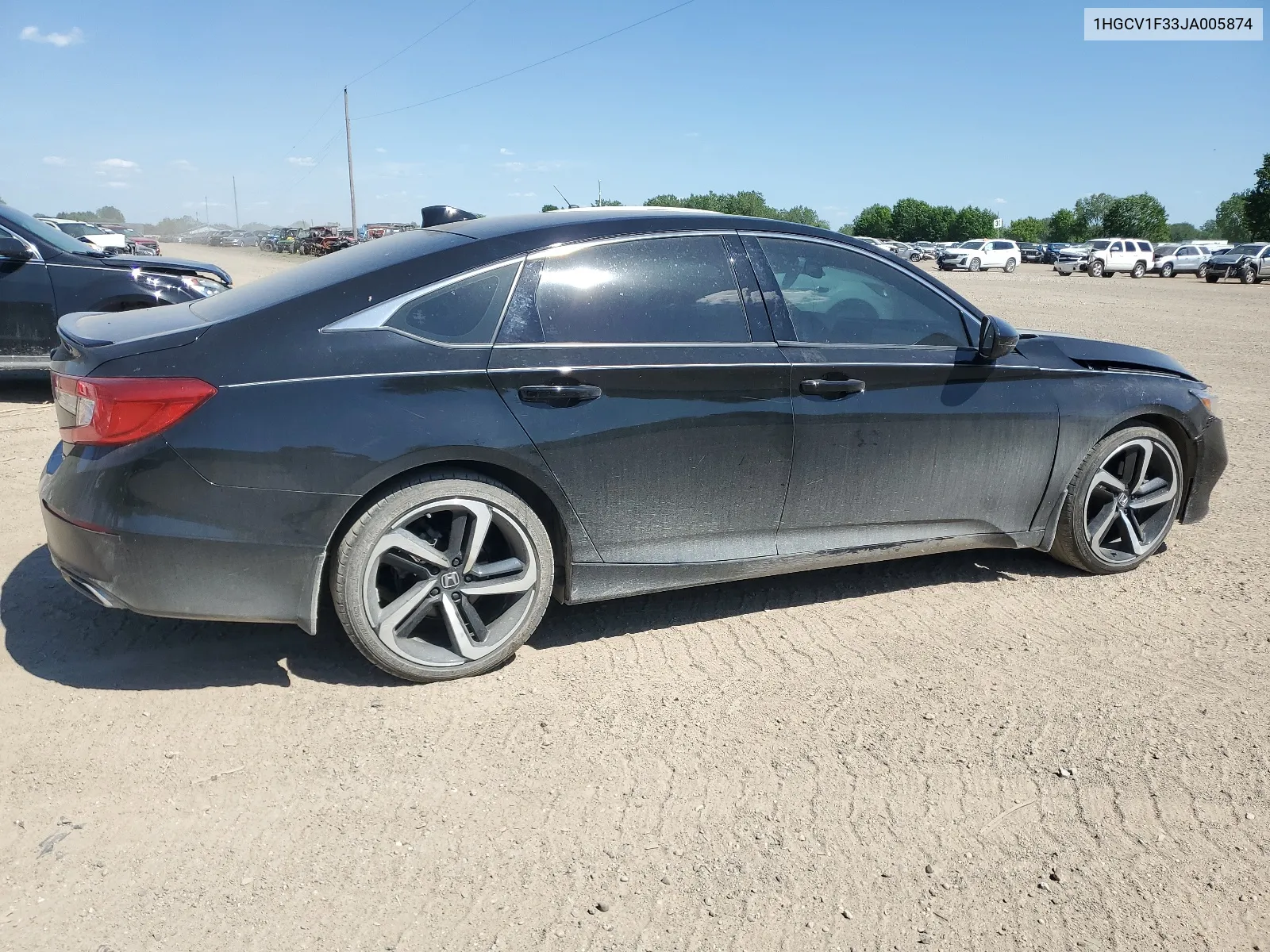 2018 Honda Accord Sport VIN: 1HGCV1F33JA005874 Lot: 56118214