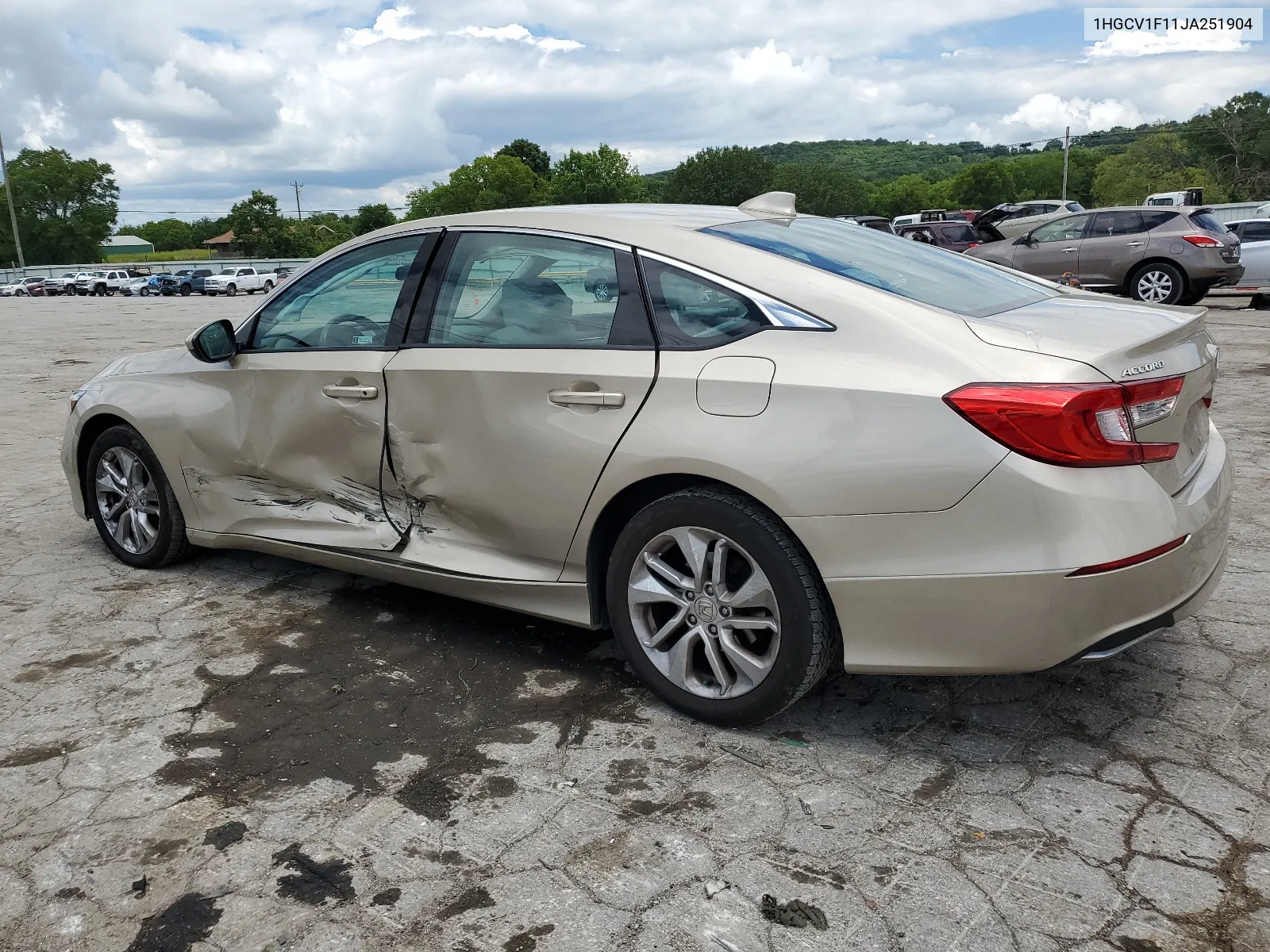 2018 Honda Accord Lx VIN: 1HGCV1F11JA251904 Lot: 61095034