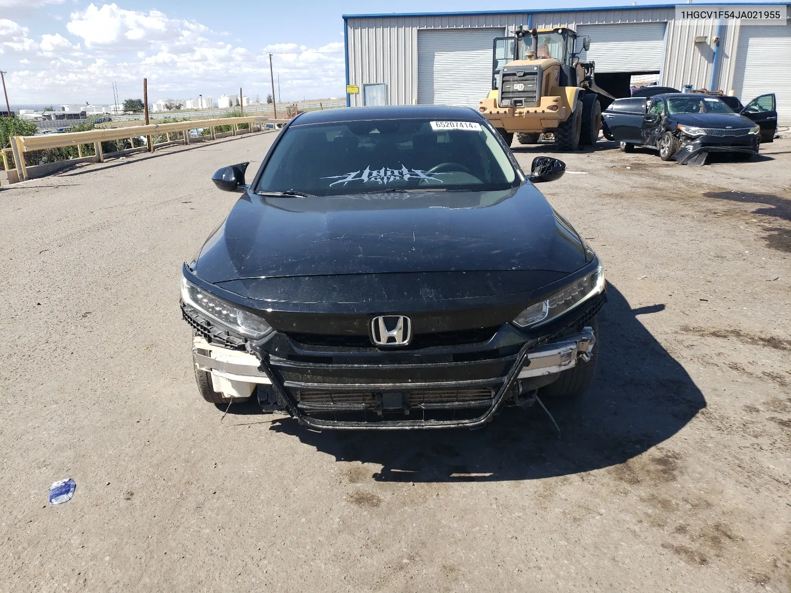 2018 Honda Accord Exl VIN: 1HGCV1F54JA021955 Lot: 65207414