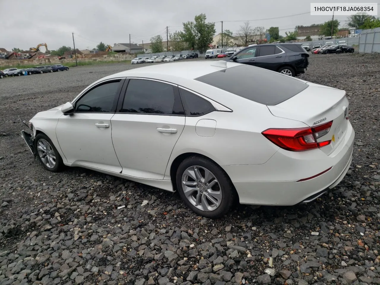 2018 Honda Accord Lx VIN: 1HGCV1F18JA068354 Lot: 65858724