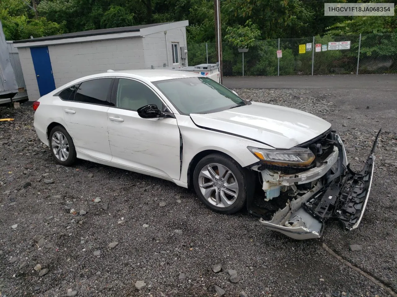 1HGCV1F18JA068354 2018 Honda Accord Lx