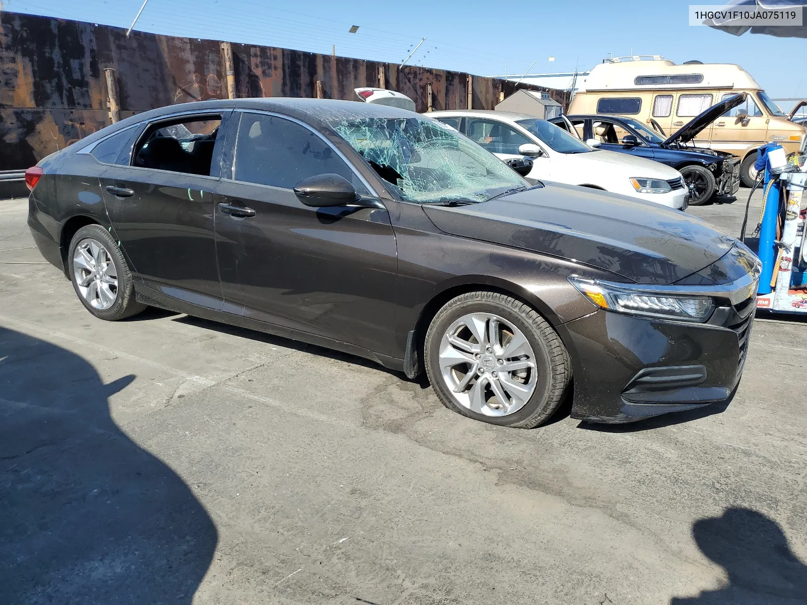 2018 Honda Accord Lx VIN: 1HGCV1F10JA075119 Lot: 66554584