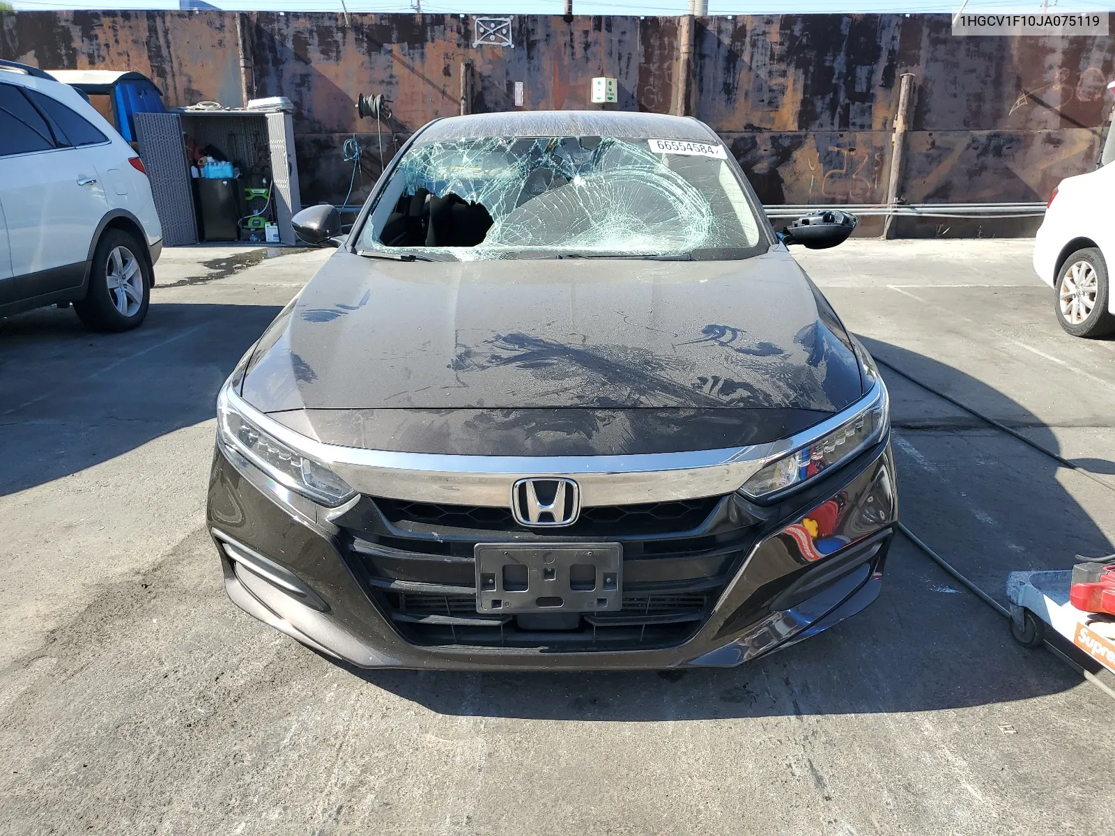 2018 Honda Accord Lx VIN: 1HGCV1F10JA075119 Lot: 66554584