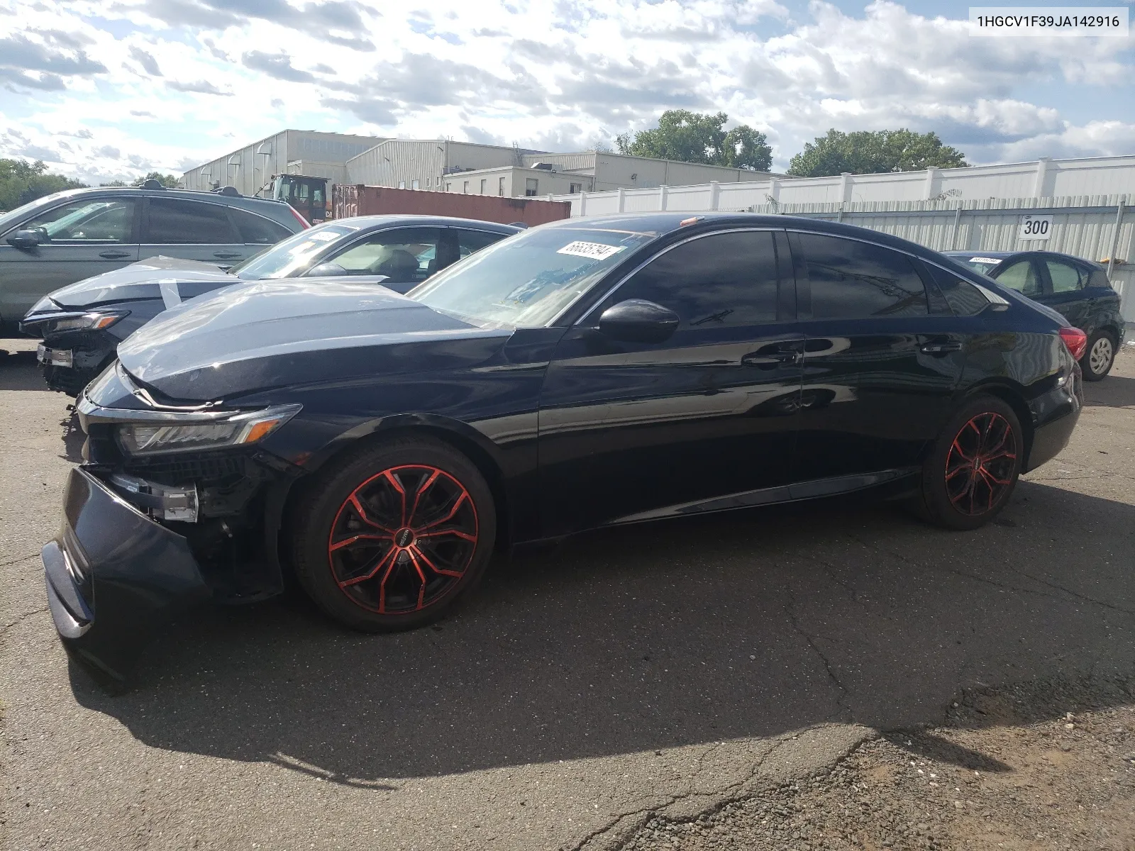 1HGCV1F39JA142916 2018 Honda Accord Sport