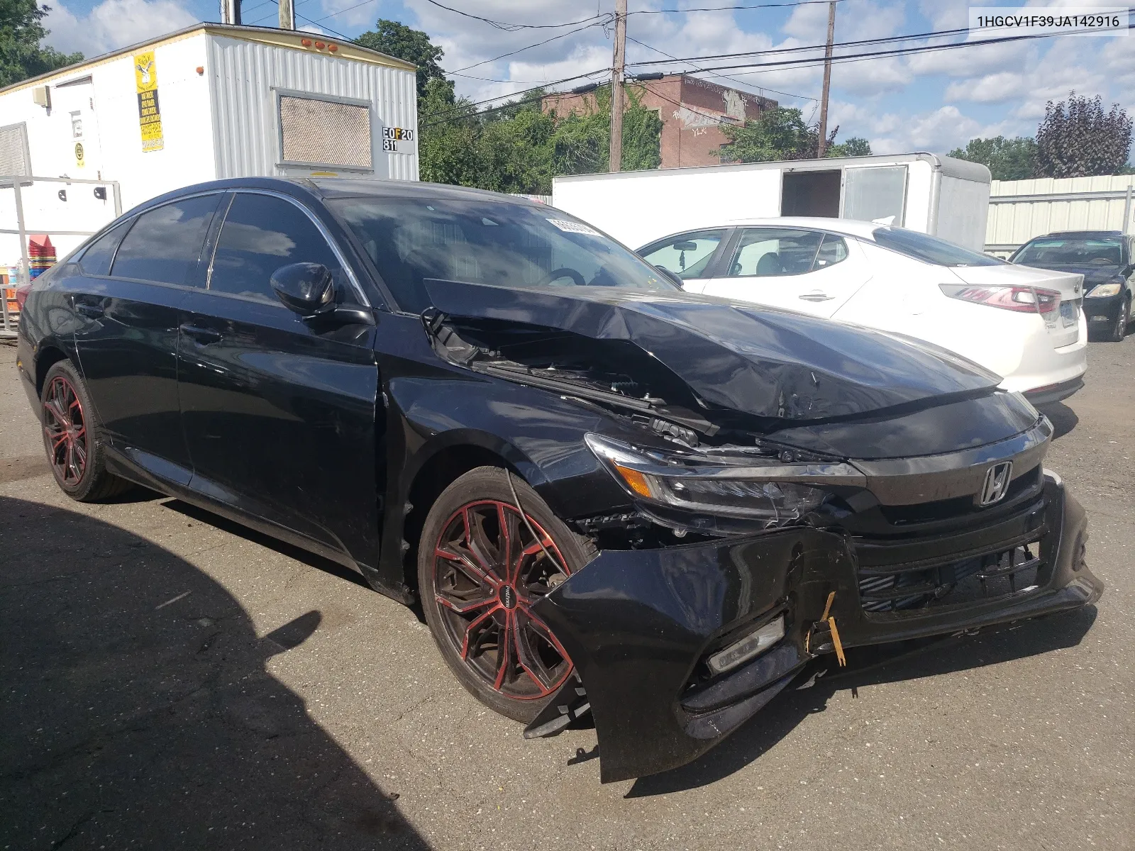 1HGCV1F39JA142916 2018 Honda Accord Sport