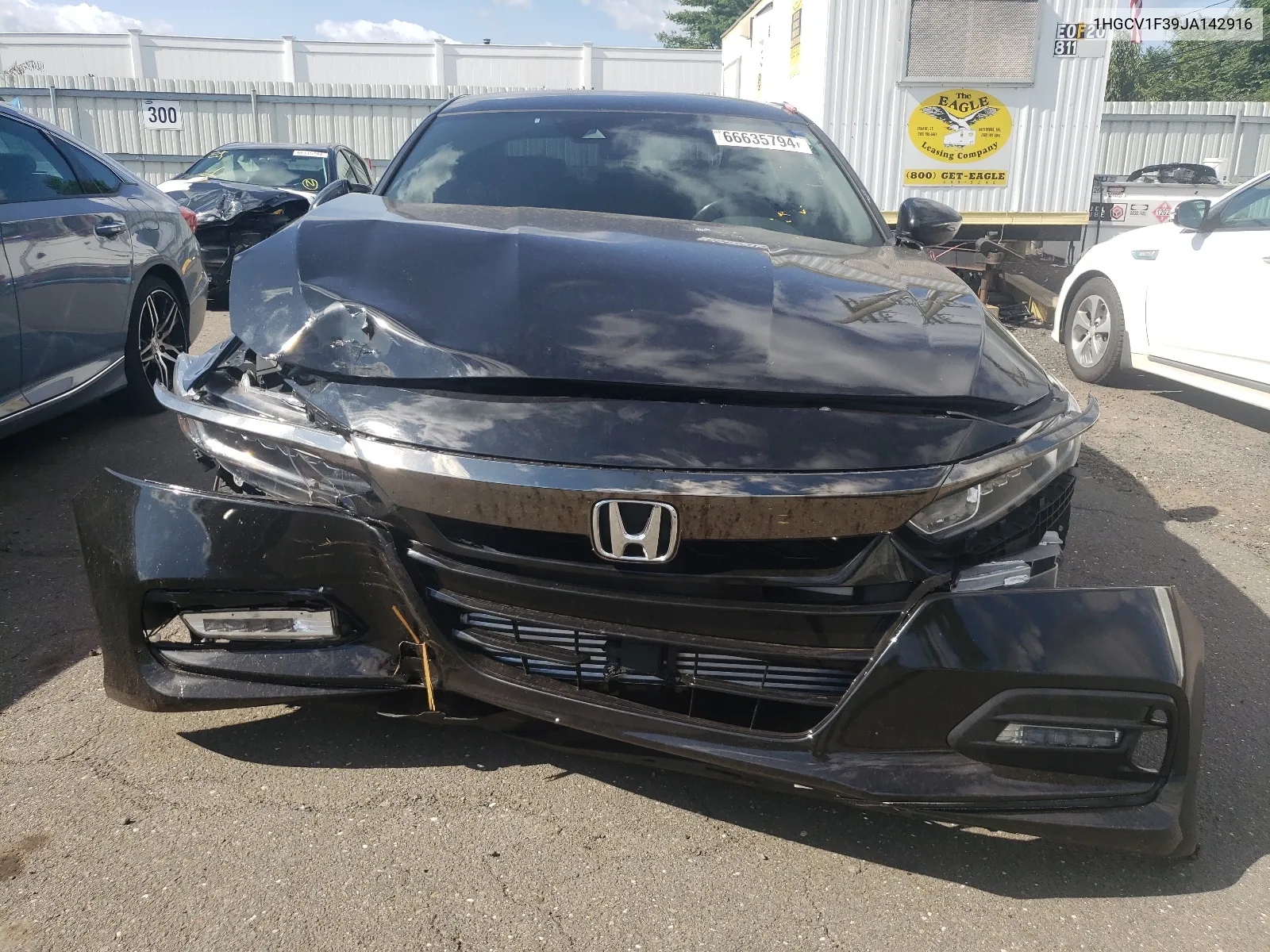 1HGCV1F39JA142916 2018 Honda Accord Sport