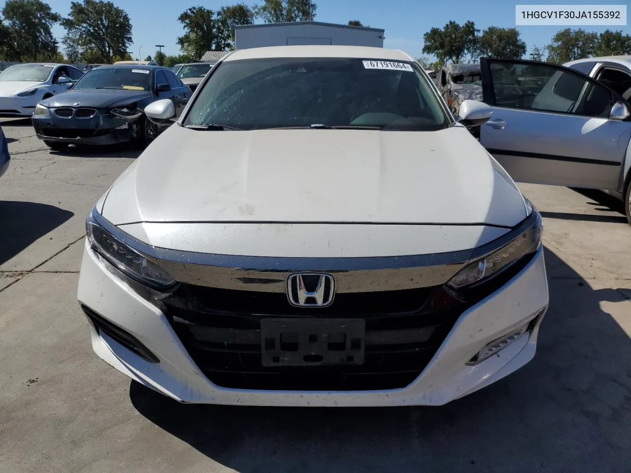 2018 Honda Accord Sport VIN: 1HGCV1F30JA155392 Lot: 67191664