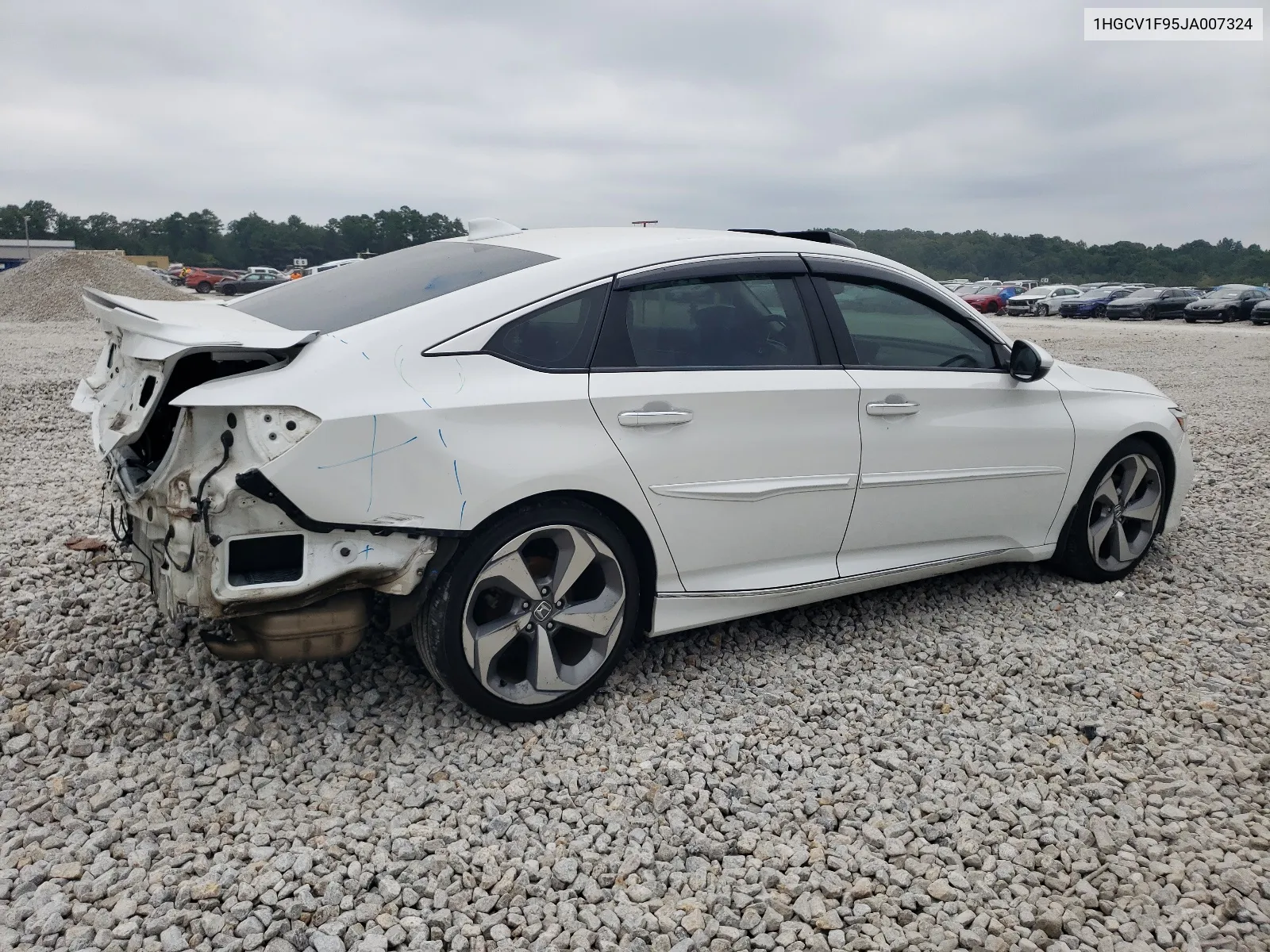 2018 Honda Accord Touring VIN: 1HGCV1F95JA007324 Lot: 67253424