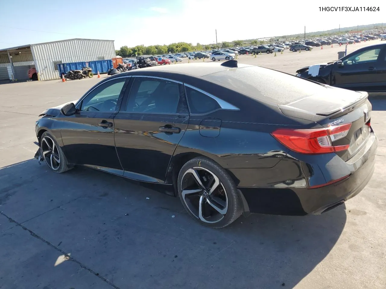 1HGCV1F3XJA114624 2018 Honda Accord Sport