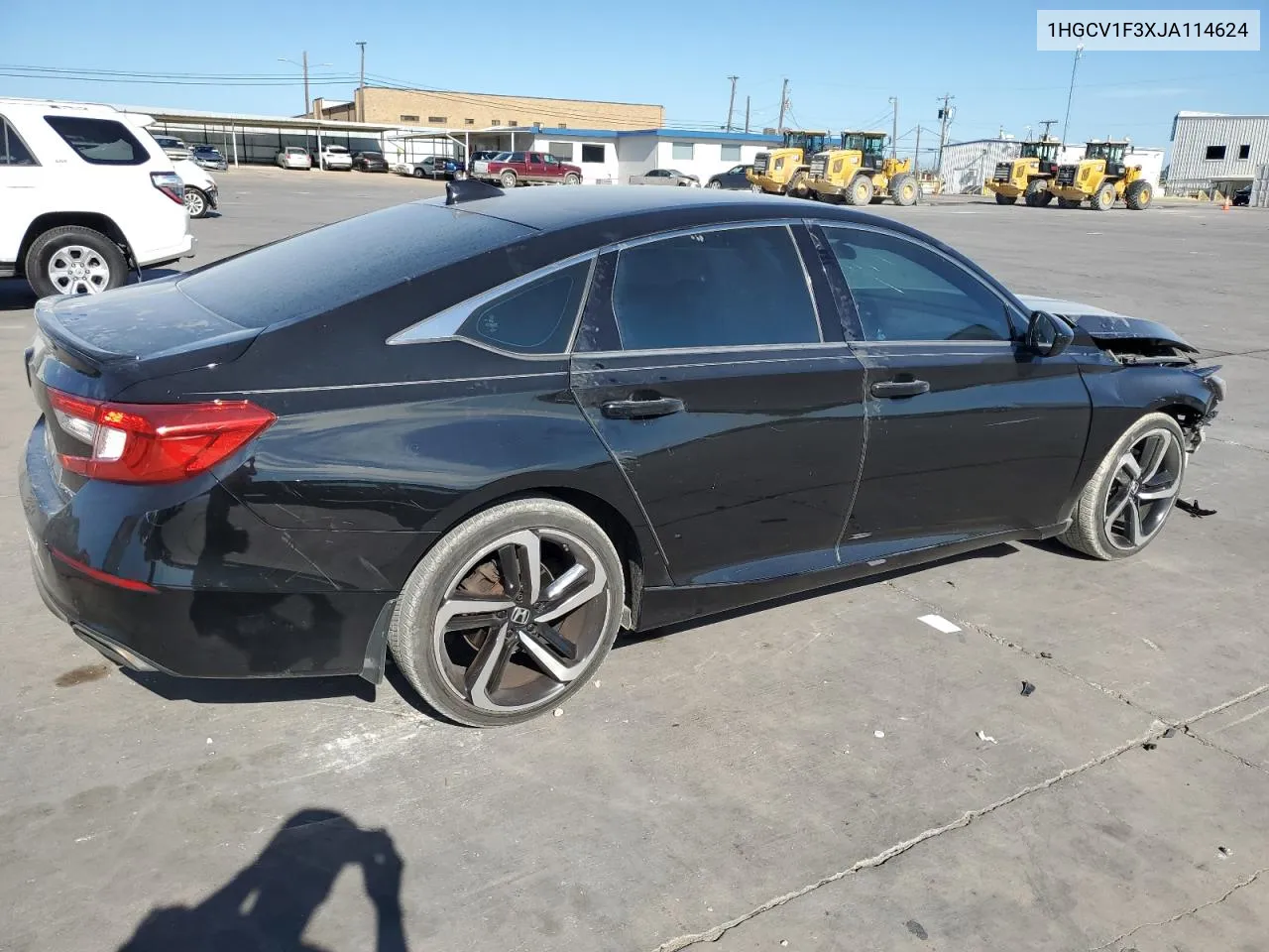 2018 Honda Accord Sport VIN: 1HGCV1F3XJA114624 Lot: 69215164