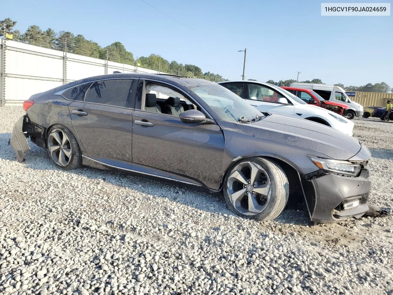 2018 Honda Accord Touring VIN: 1HGCV1F90JA024659 Lot: 69697824