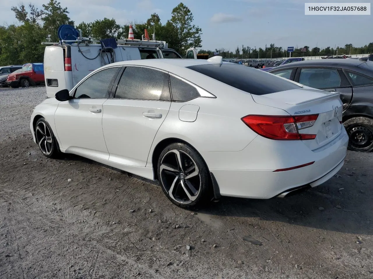 1HGCV1F32JA057688 2018 Honda Accord Sport