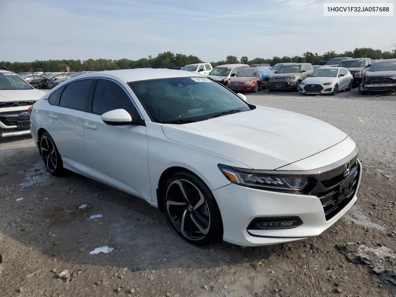 1HGCV1F32JA057688 2018 Honda Accord Sport