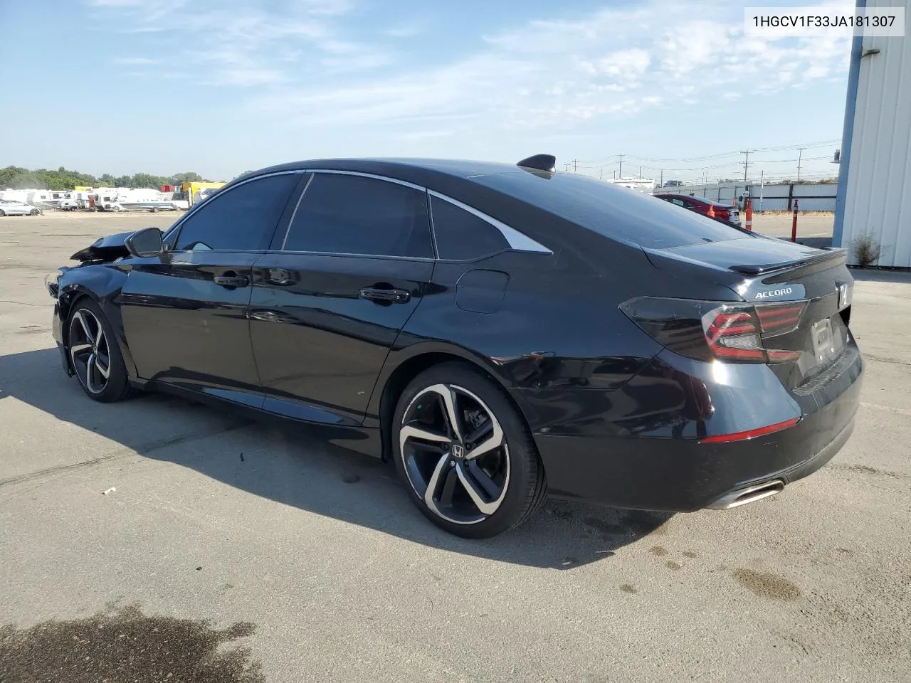 2018 Honda Accord Sport VIN: 1HGCV1F33JA181307 Lot: 71613594