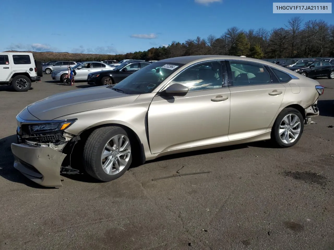 2018 Honda Accord Lx VIN: 1HGCV1F17JA211181 Lot: 72722964