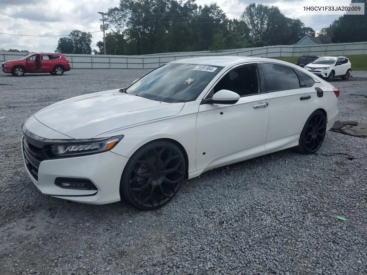 2018 Honda Accord Sport VIN: 1HGCV1F33JA202009 Lot: 73281984