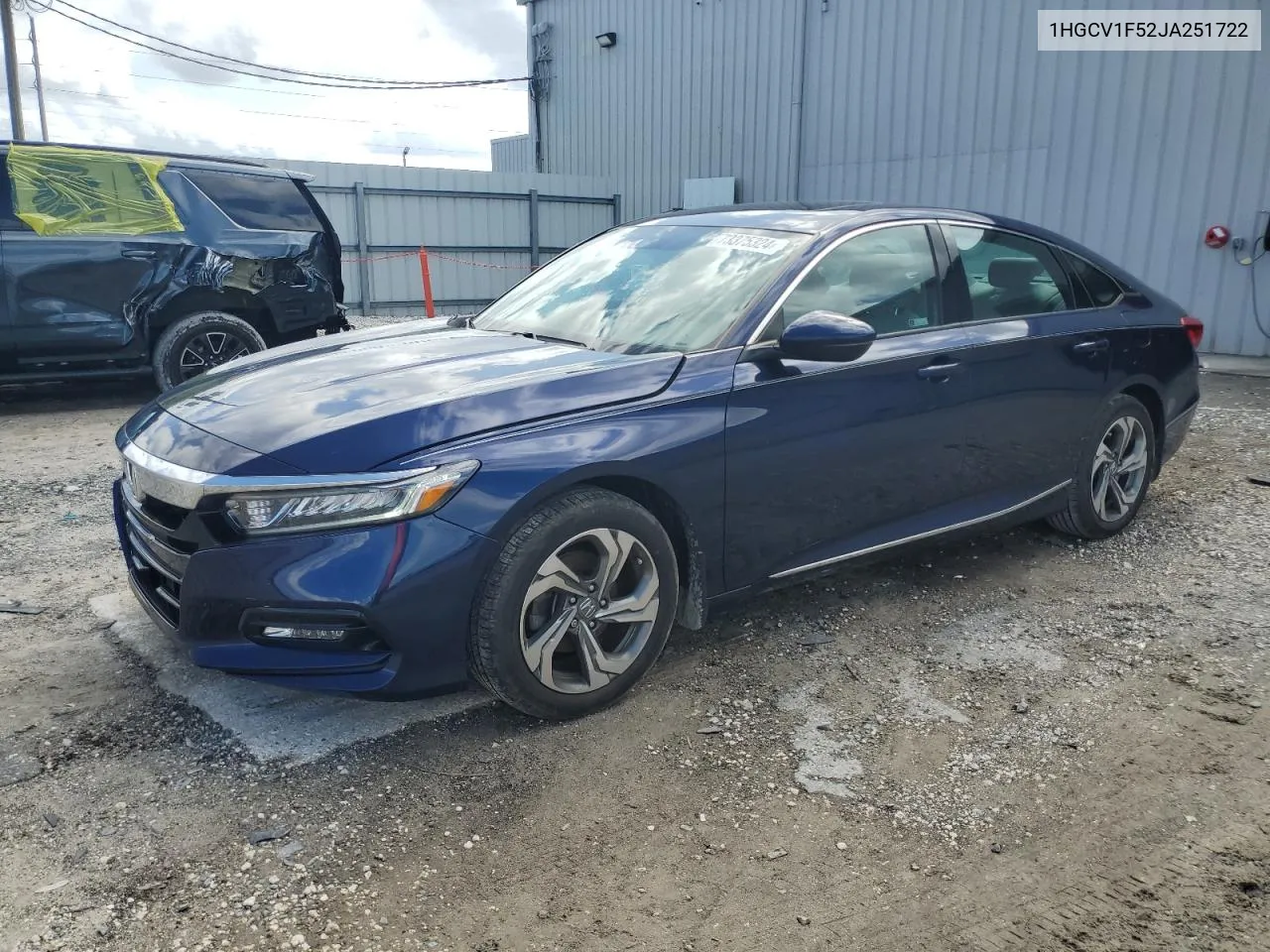 2018 Honda Accord Exl VIN: 1HGCV1F52JA251722 Lot: 73375324