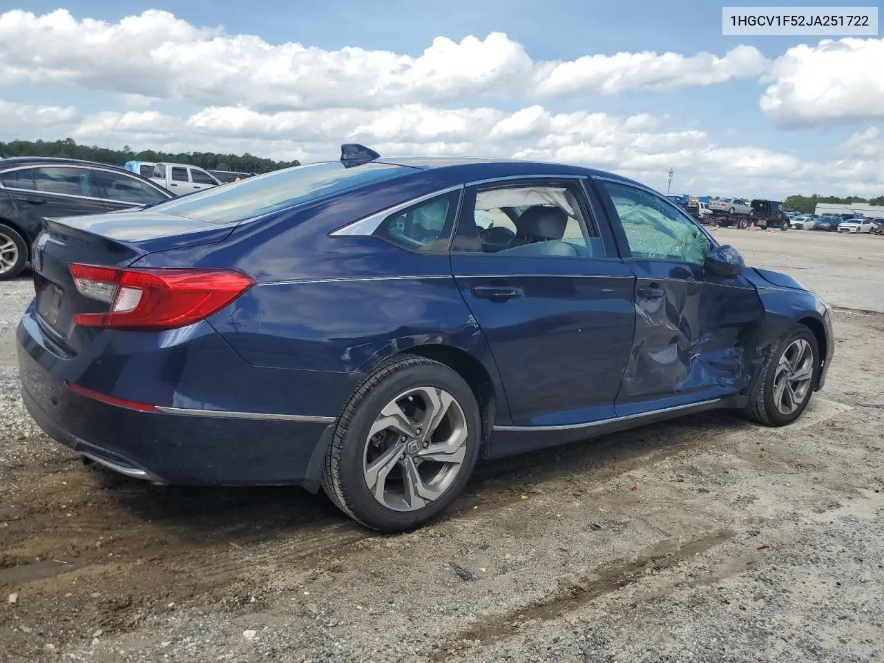 2018 Honda Accord Exl VIN: 1HGCV1F52JA251722 Lot: 73375324