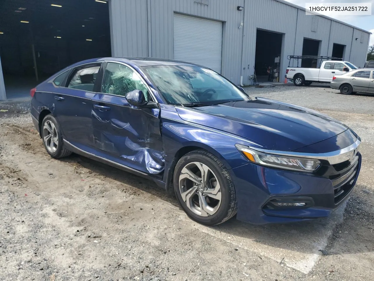 2018 Honda Accord Exl VIN: 1HGCV1F52JA251722 Lot: 73375324