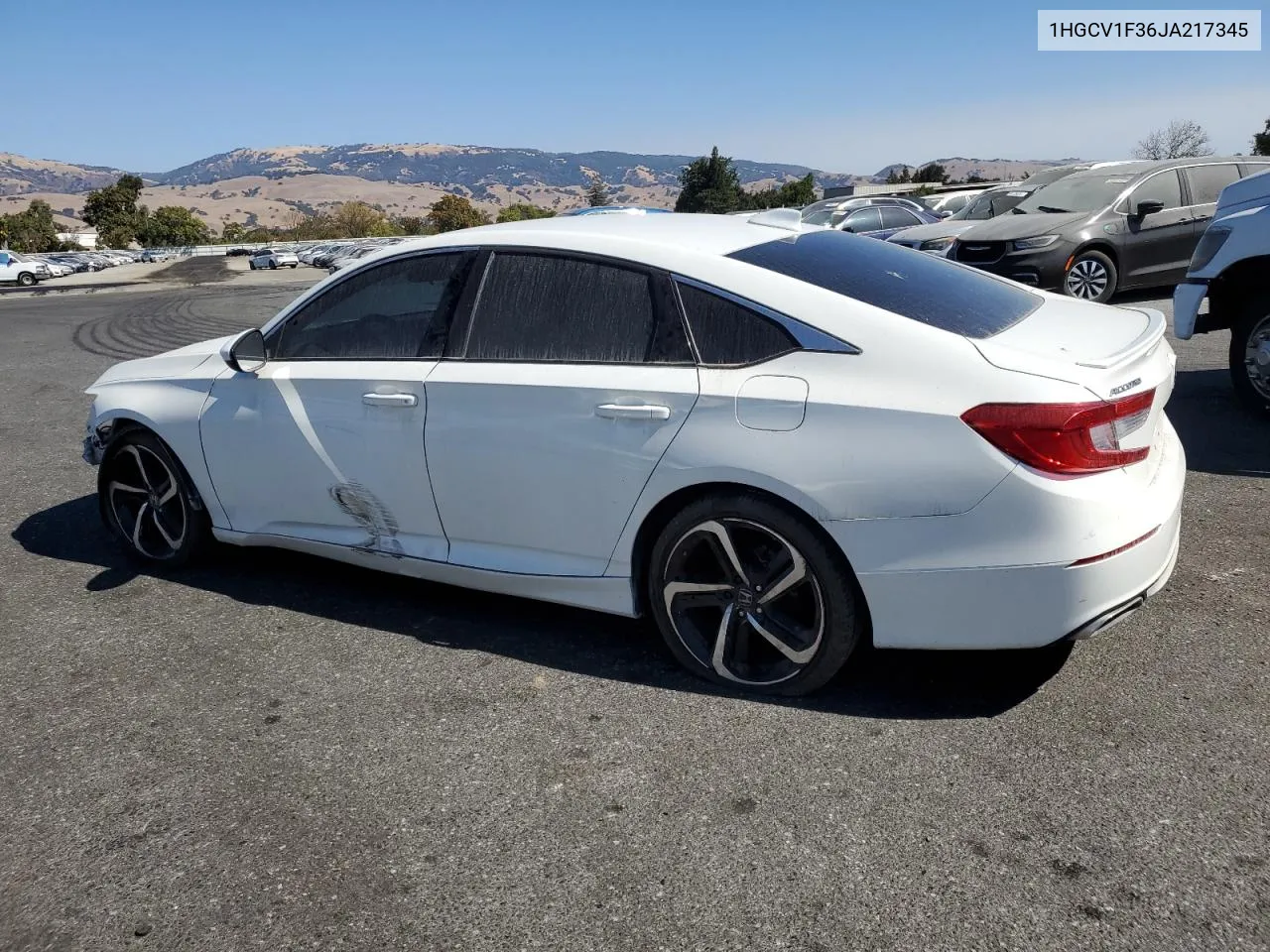 2018 Honda Accord Sport VIN: 1HGCV1F36JA217345 Lot: 73739844