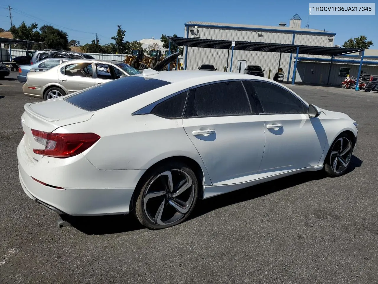 2018 Honda Accord Sport VIN: 1HGCV1F36JA217345 Lot: 73739844