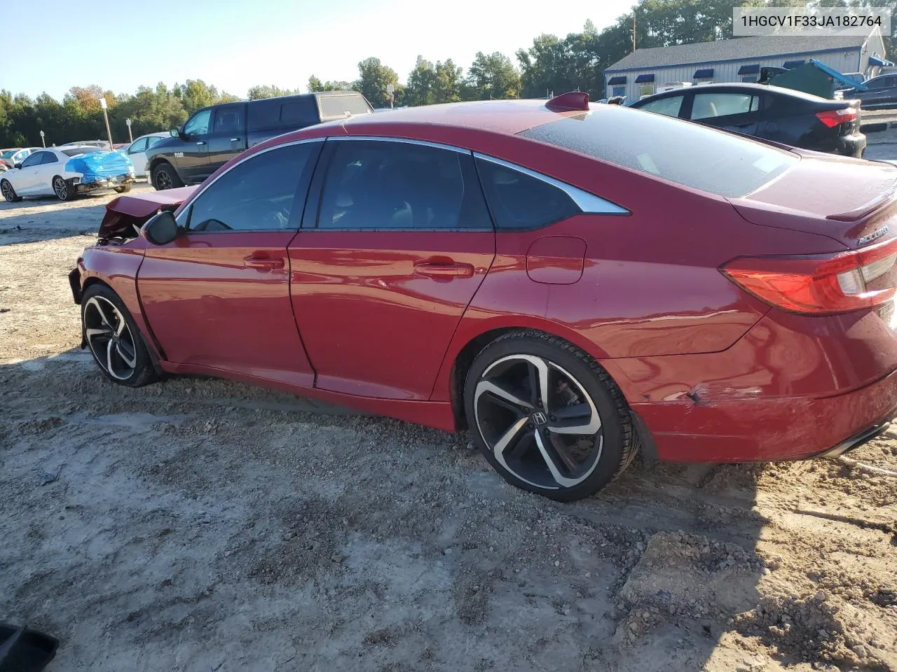 1HGCV1F33JA182764 2018 Honda Accord Sport