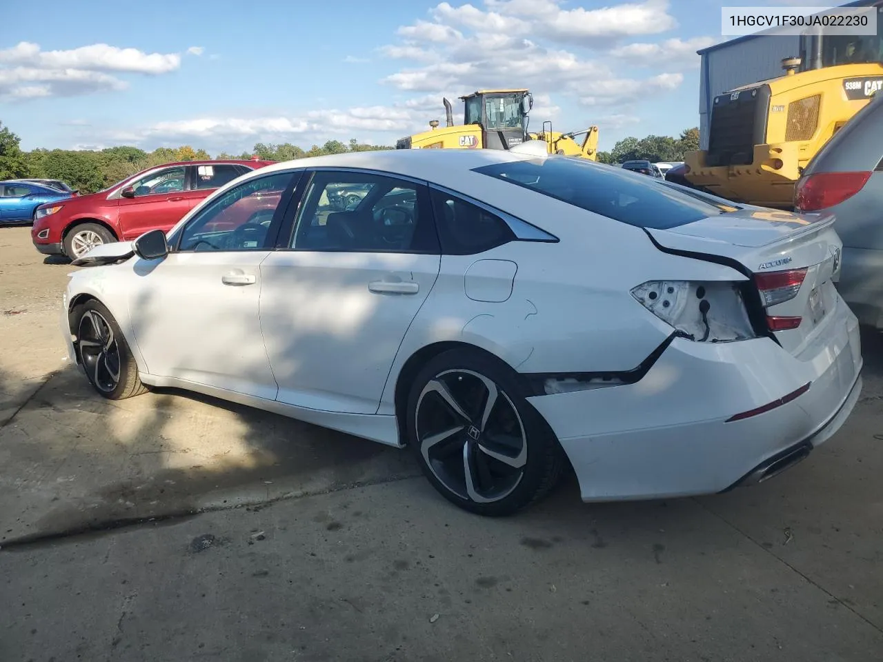 2018 Honda Accord Sport VIN: 1HGCV1F30JA022230 Lot: 74230124