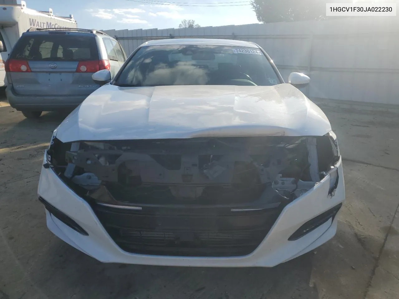 1HGCV1F30JA022230 2018 Honda Accord Sport