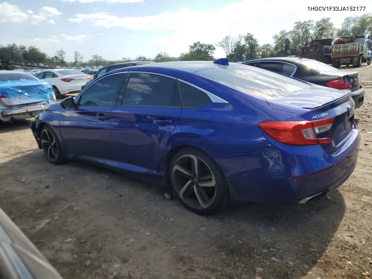 1HGCV1F33JA152177 2018 Honda Accord Sport