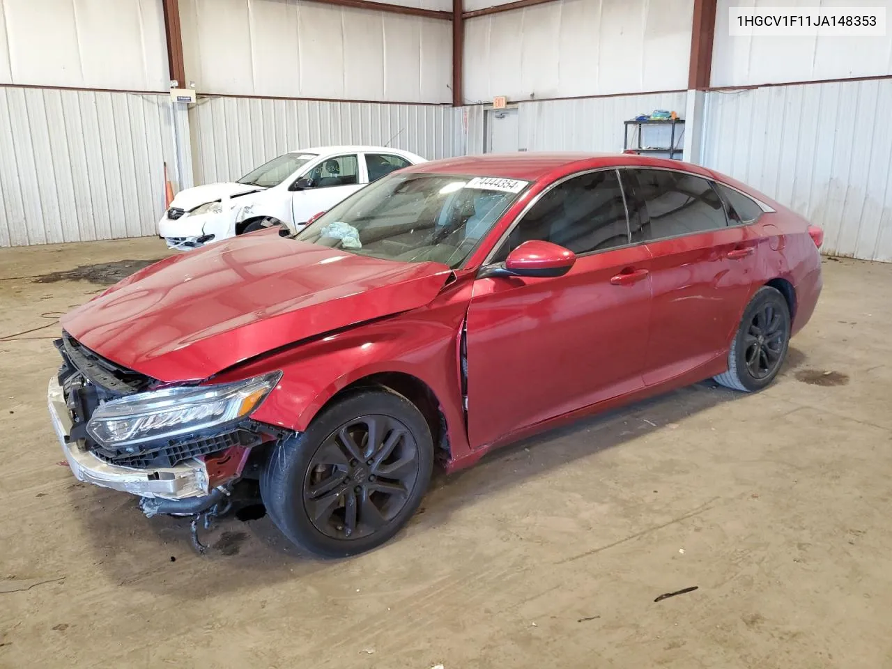 2018 Honda Accord Lx VIN: 1HGCV1F11JA148353 Lot: 74444354