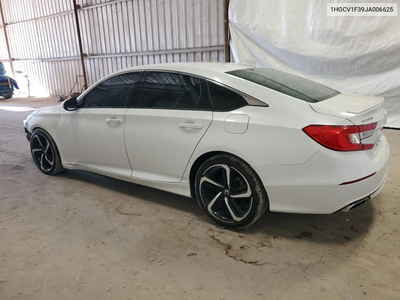 2018 Honda Accord Sport VIN: 1HGCV1F39JA006625 Lot: 74584674