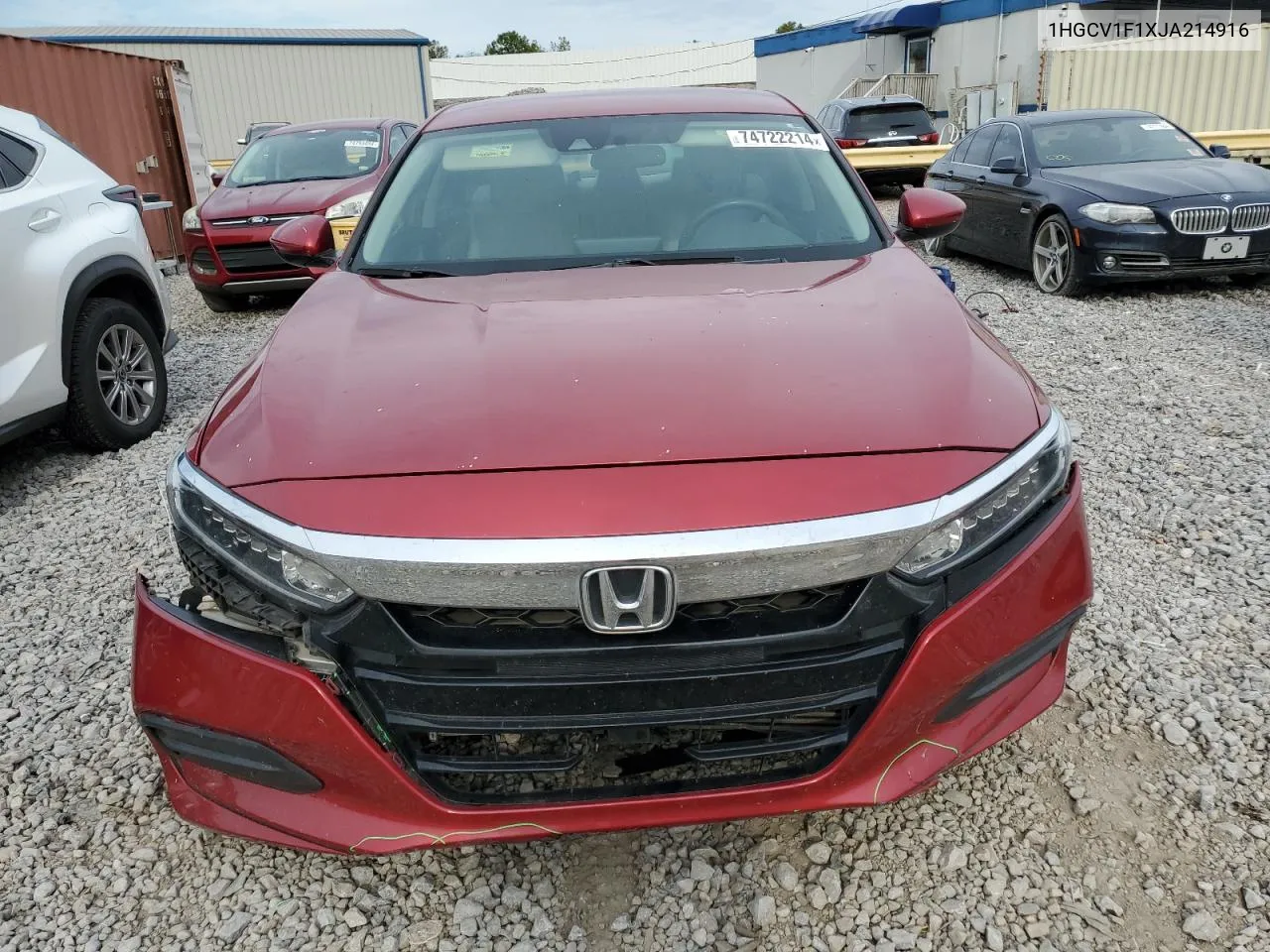 1HGCV1F1XJA214916 2018 Honda Accord Lx