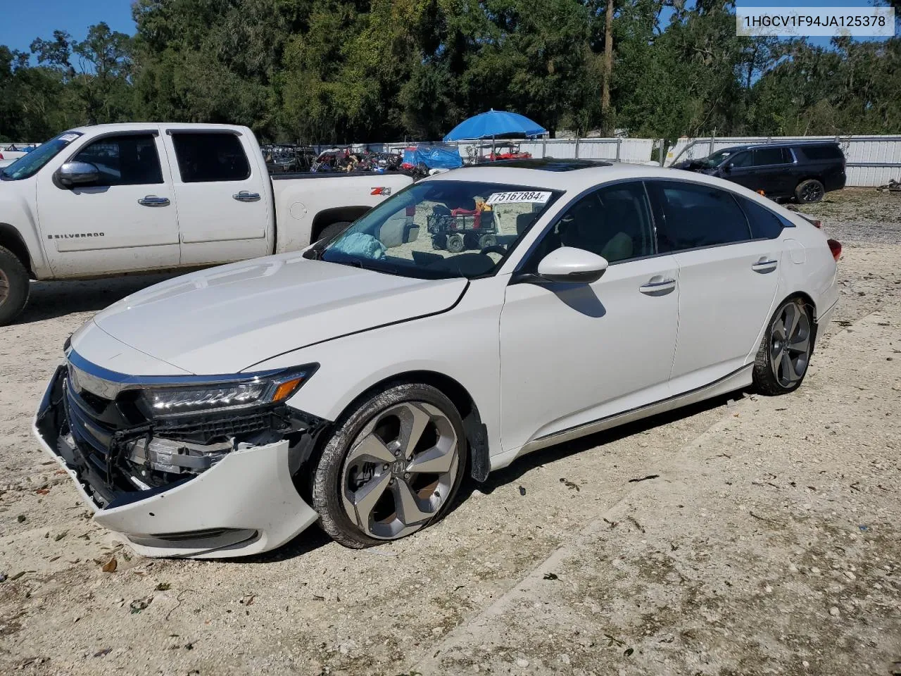 1HGCV1F94JA125378 2018 Honda Accord Touring