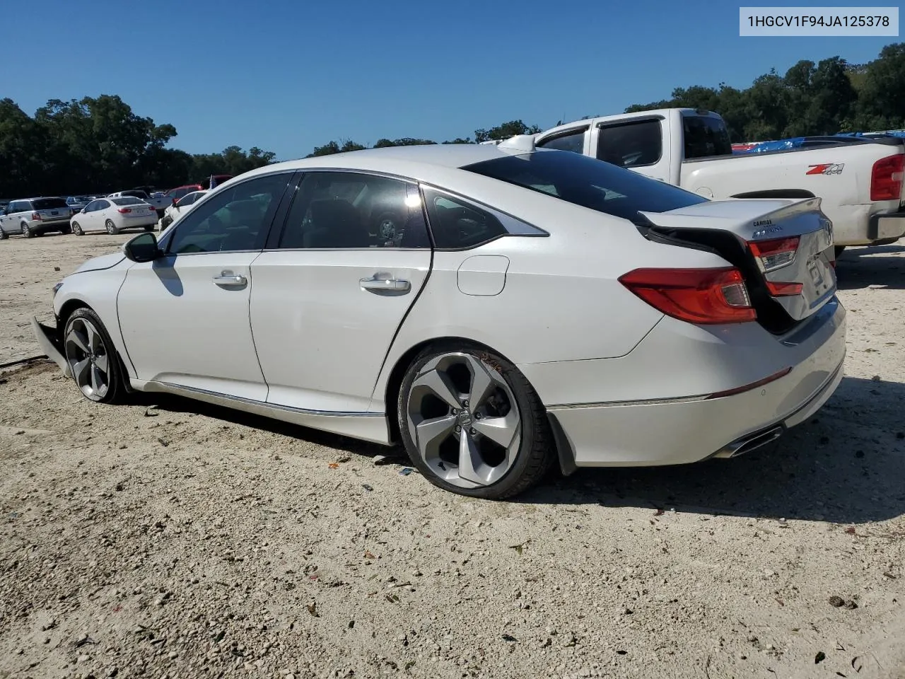 1HGCV1F94JA125378 2018 Honda Accord Touring