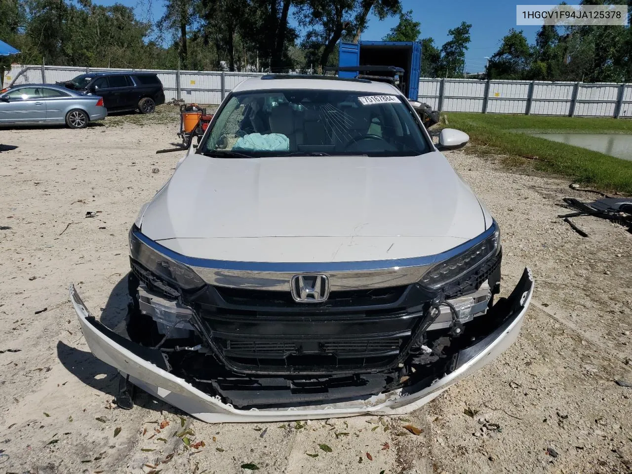 1HGCV1F94JA125378 2018 Honda Accord Touring